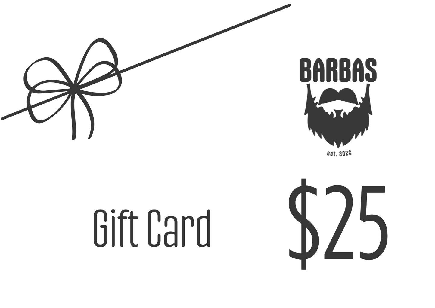 BARBAS GIFT CARD