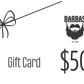 BARBAS GIFT CARD