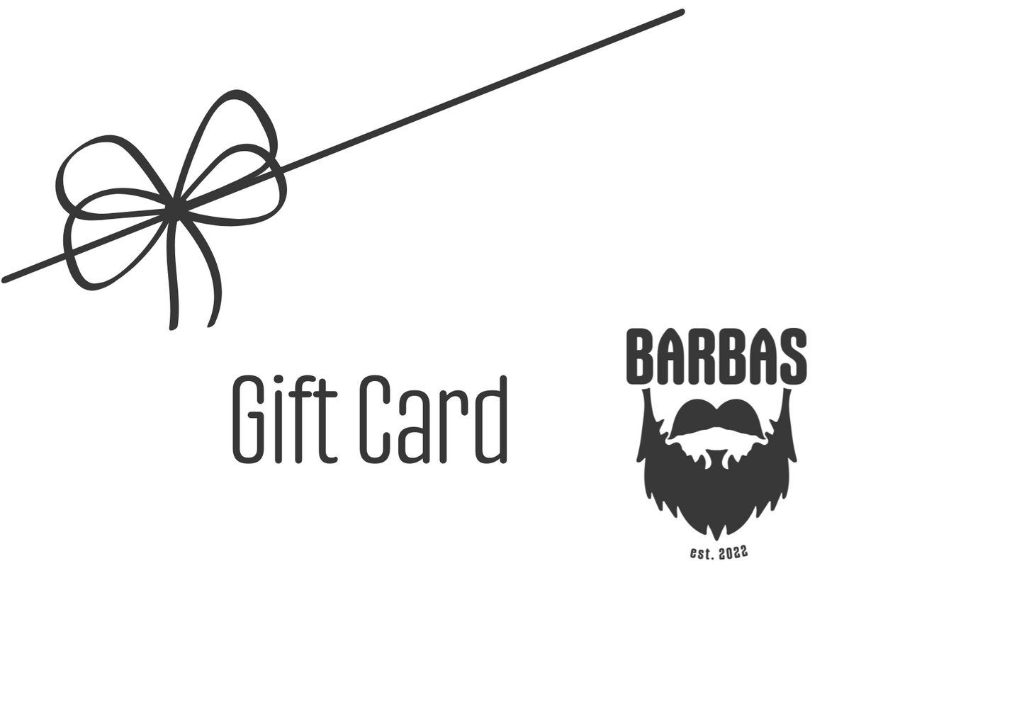 BARBAS GIFT CARD